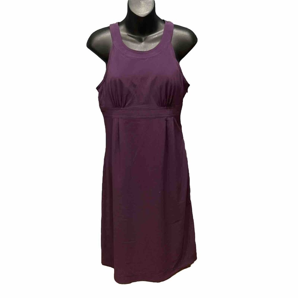 Athleta Dress Womens 6 Voyage Day Athleisure Workout Yoga Sporty Stretch Purple